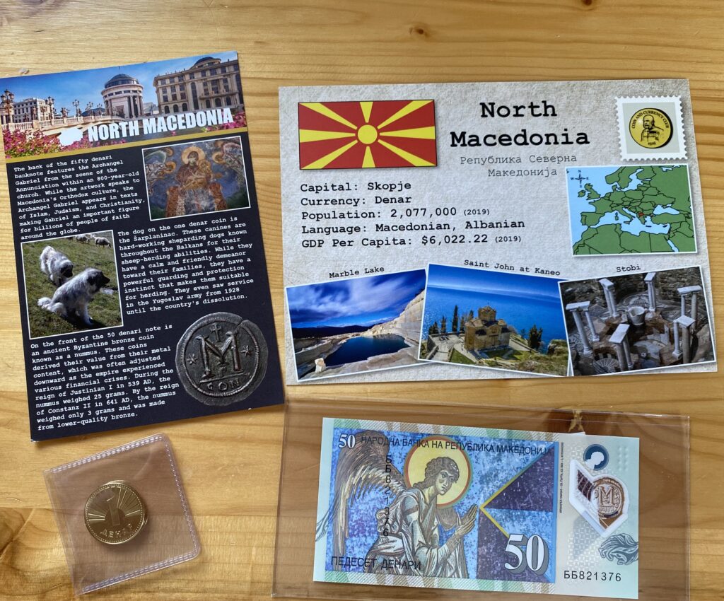Coin & Currency Club - North Macedonia