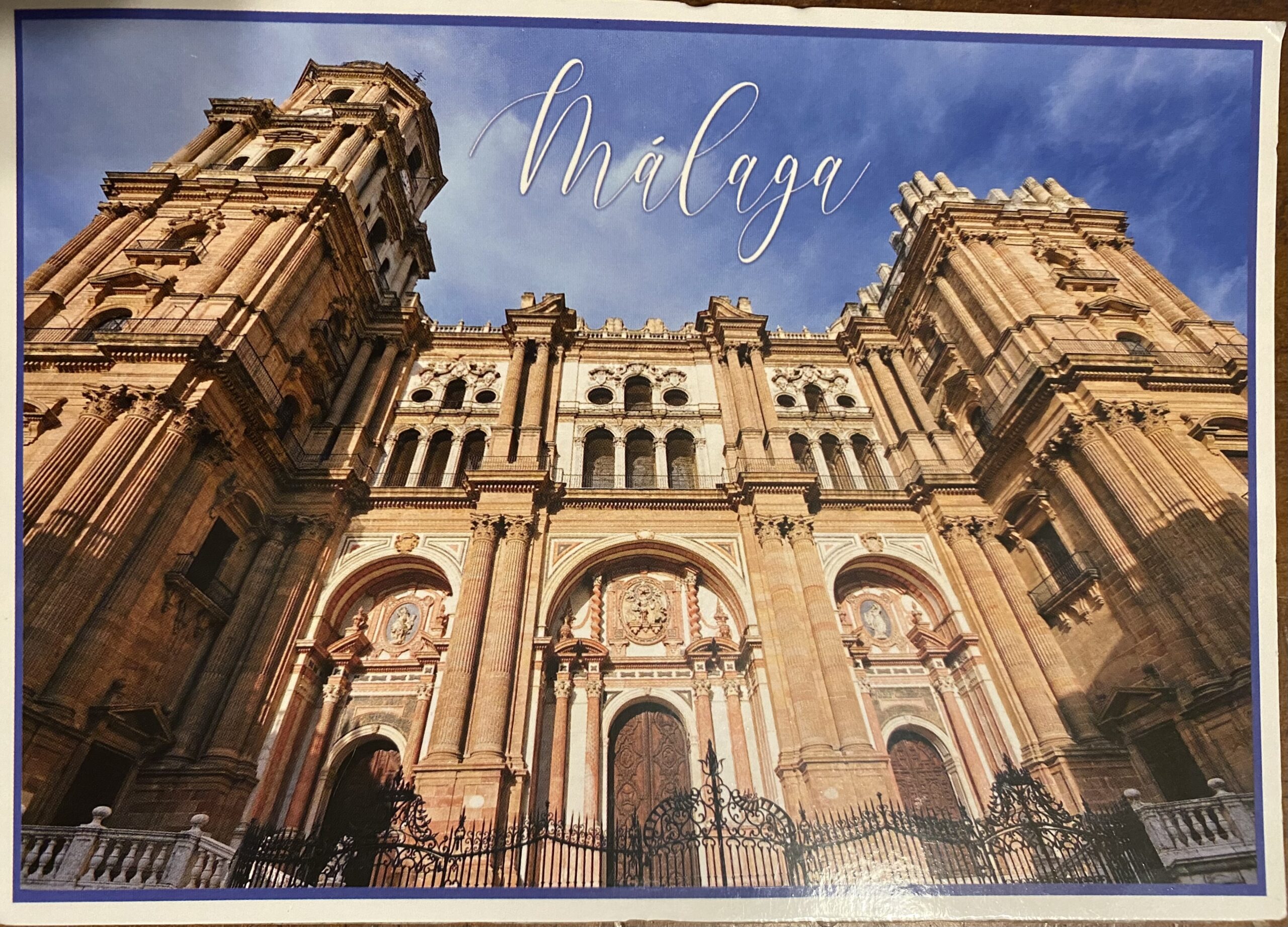 Postcard from Spain. Received Jan 26 2022