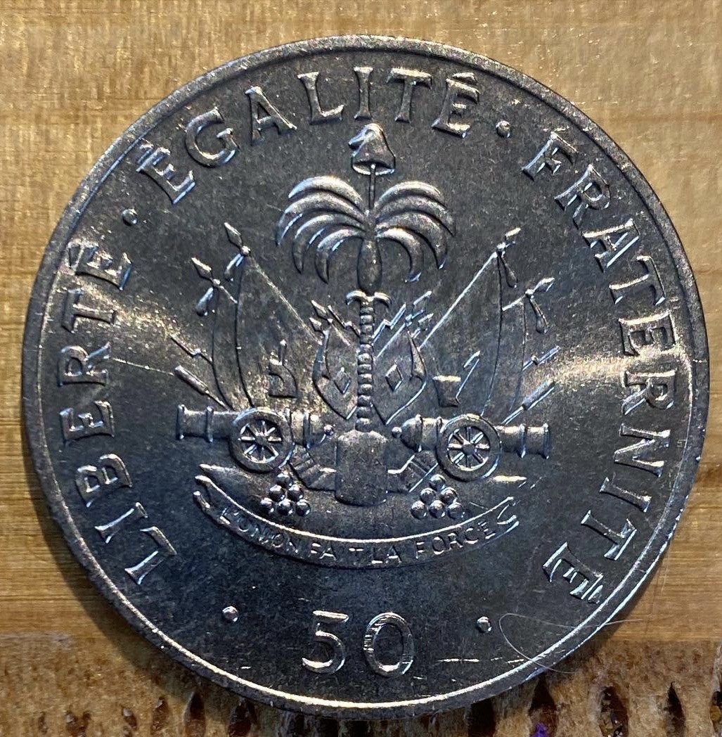 Haiti - 50 Centimes - 1991