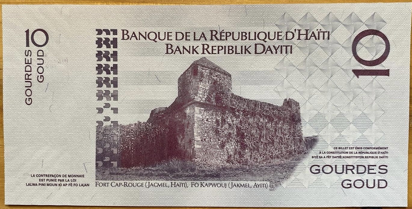 Haiti - 10 Gourdes - 2010