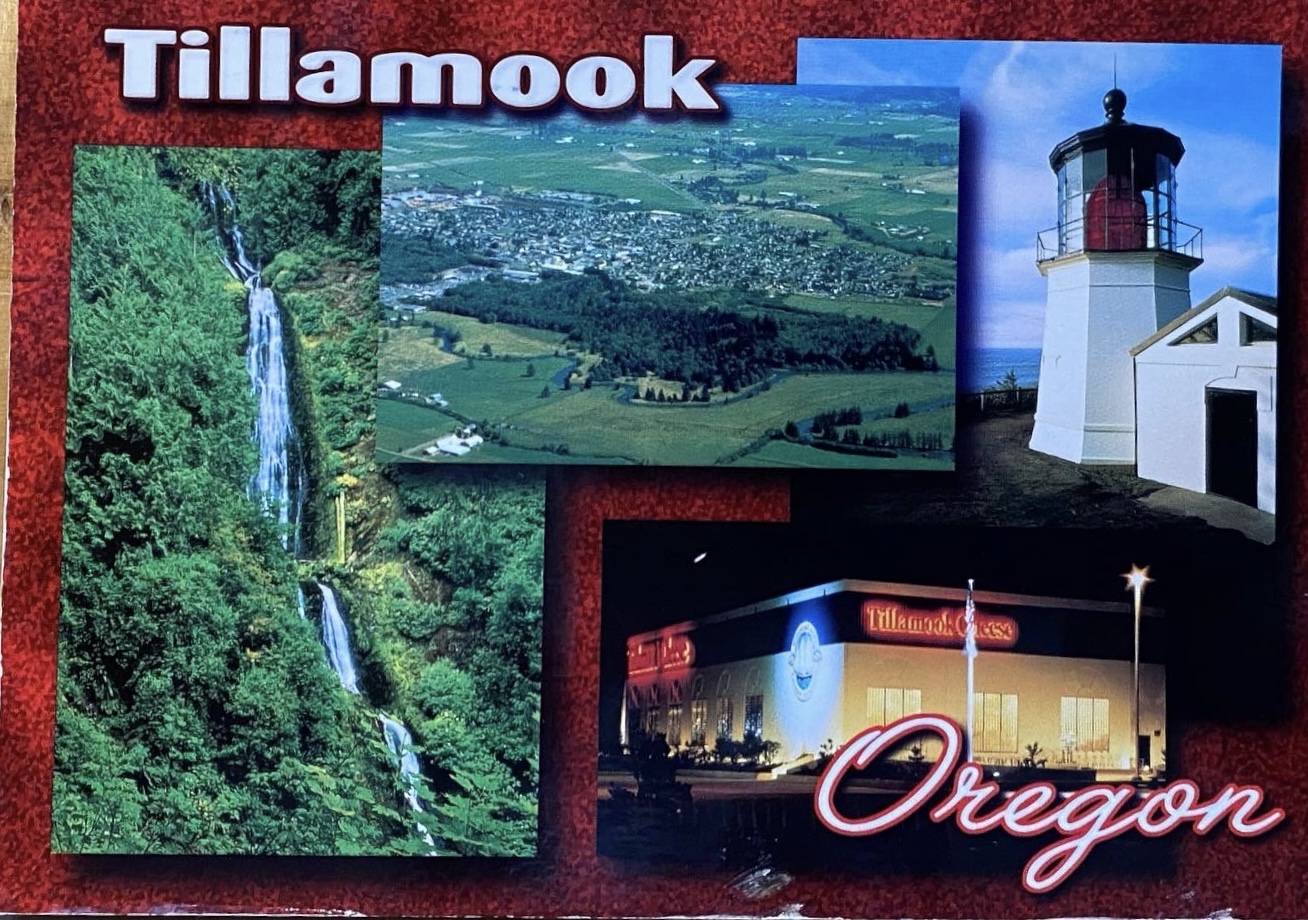 Postcard from Oregon, received August 16, 2022