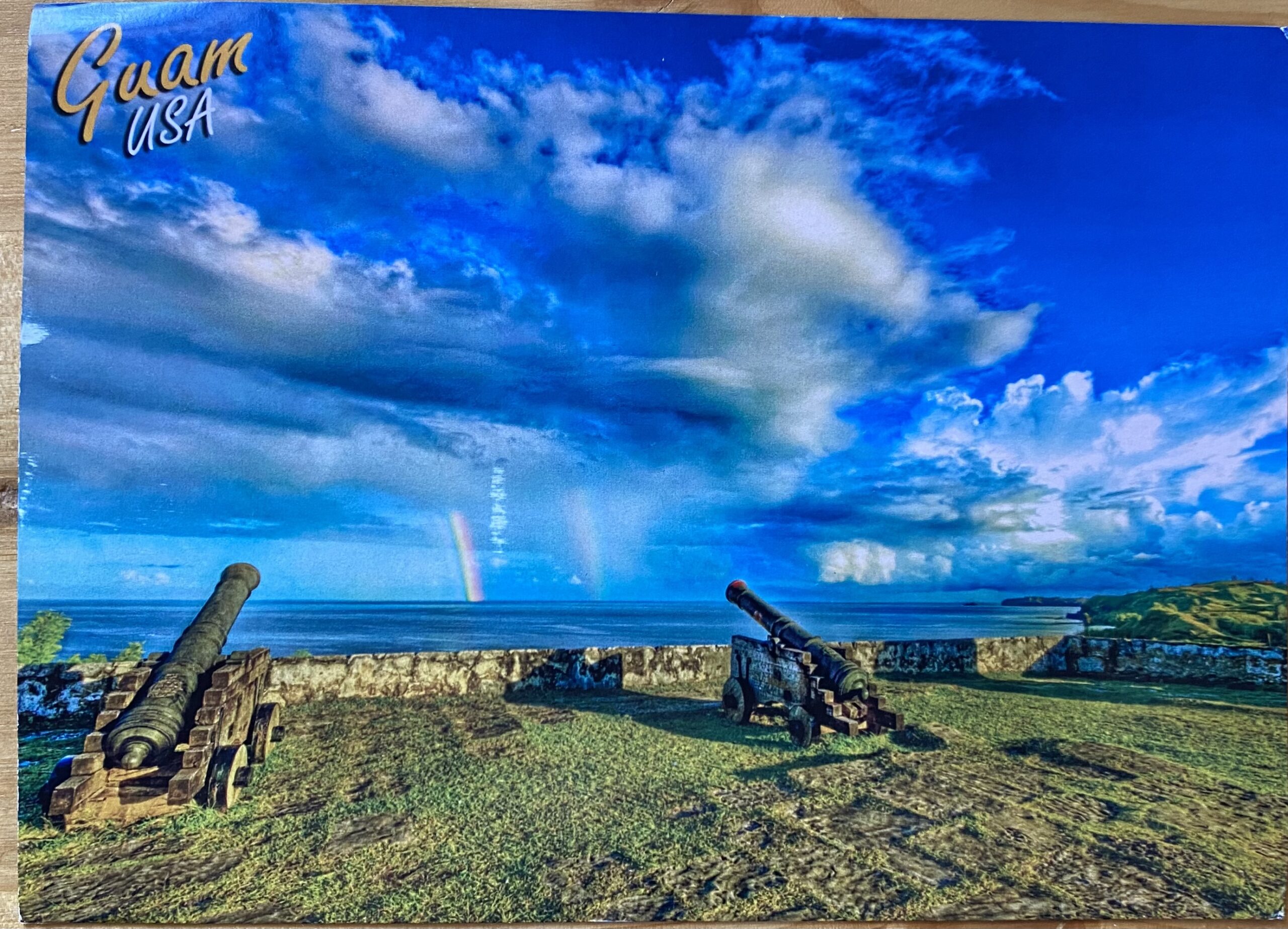 Postcard from Guam, received Aug 16, 2022