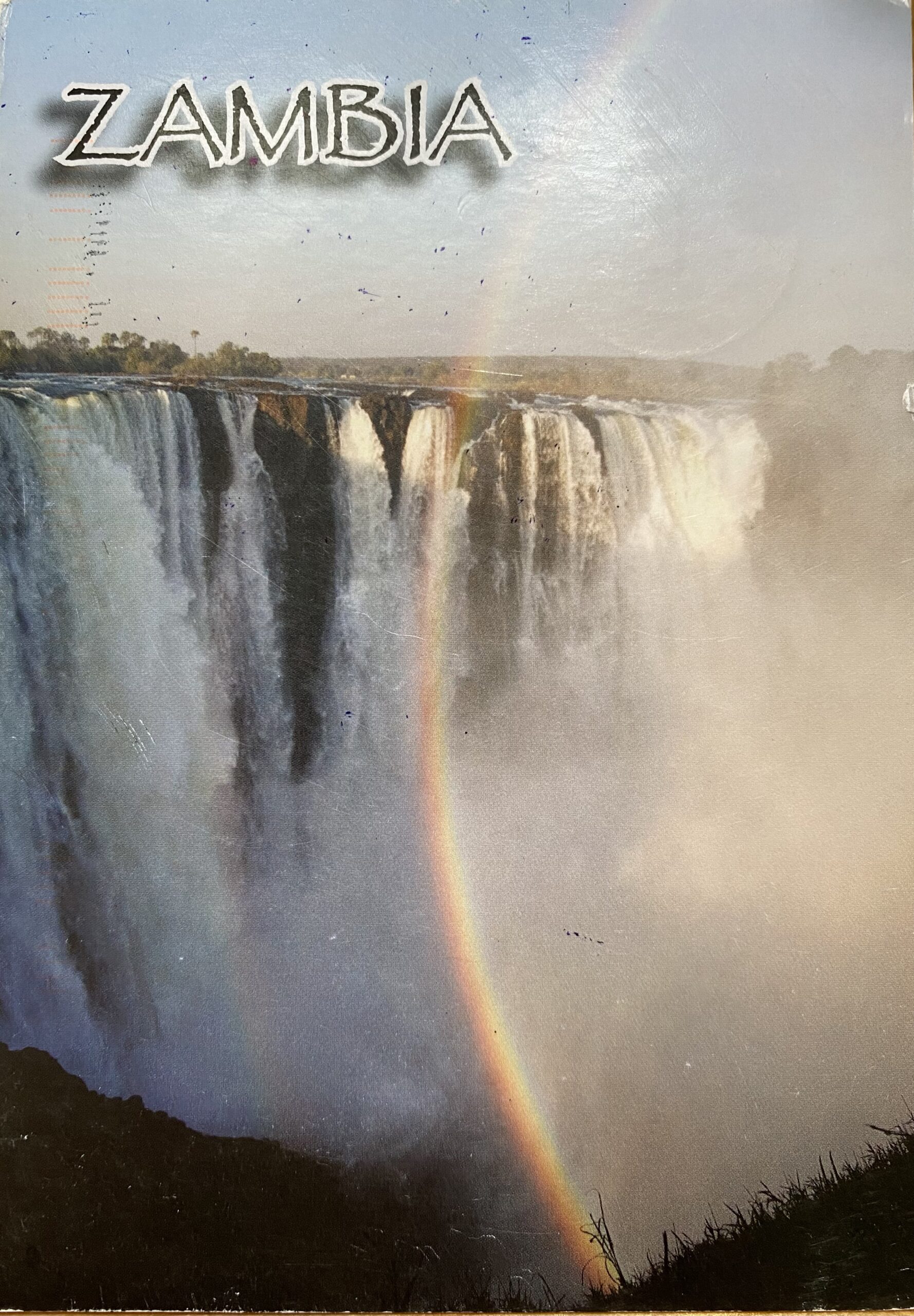 Postcard from Zambia, received June 6, 2022