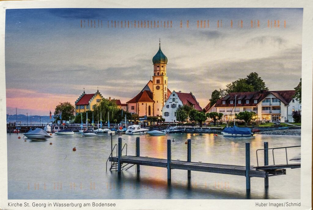 Postcard from Germany, received September 2, 2022