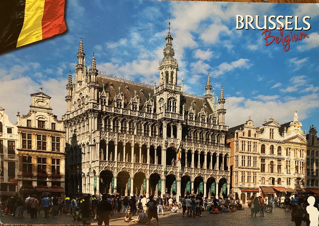 Postcard from Belgium, received December 2, 2022