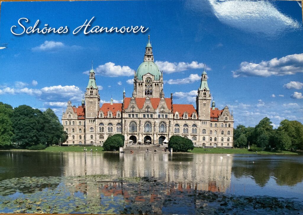 Postcard from Germany, received Jun 6, 2023.